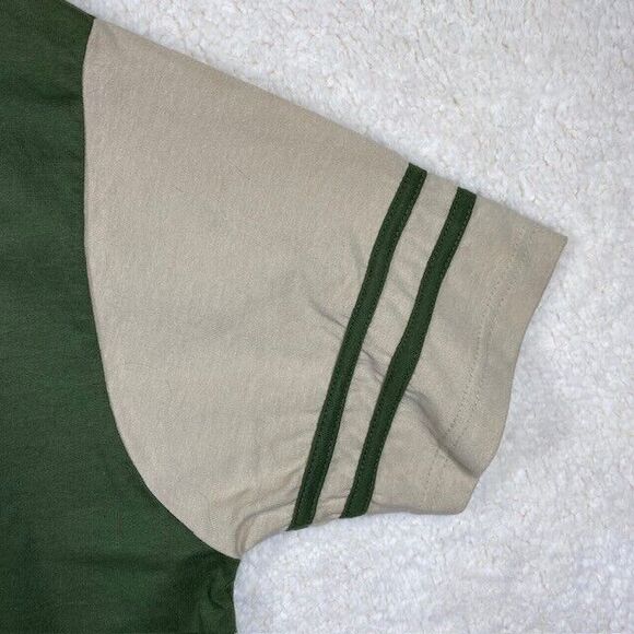 Looney Tunes Womens Sz XL Green VTG 2002 TWEETY BIRD ATTITUDE U Baseball Jersey - Picture 6 of 11